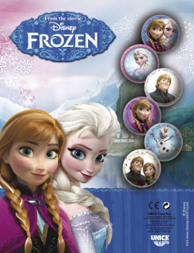 Frozen + Free Display Card - 100 ct - 1 Vend